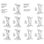 SISTEMA DESLIZANTE/PORTA CORRER ROMETAL EMBUTIR RO-21M 30KG SISTEMA DESLIZANTE/PORTA CORRER ROMETAL EMBUTIR RO-21M 30KG