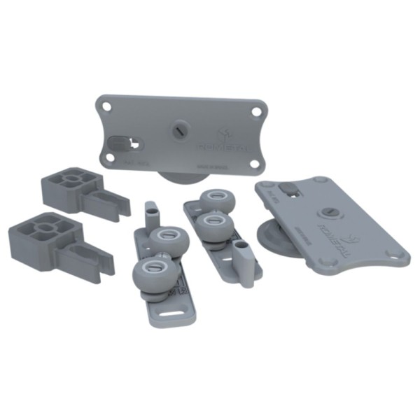 SISTEMA DESLIZANTE/PORTA CORRER ROMETAL EMBUTIR RO-47 4030 60KG