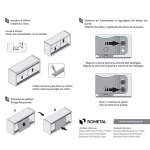 SISTEMA DESLIZANTE/PORTA CORRER ROMETAL SOBREPOR RO-29 30KG
