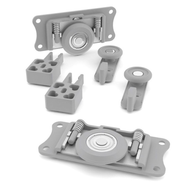 SISTEMA DESLIZANTE/PORTA CORRER ROMETAL EMBUTIR RO-47 4002 60KG