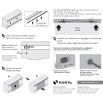 SISTEMA DESLIZANTE SIMPLES ROMETAL R047 60KG