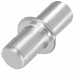 SUPORTE PRATELEIRA DUPLO FGVTN 5MM C/100 NIQUELADO