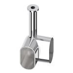 SUPORTE TUBO CABIDEIRO HARDT CANTO 90º OVAL CROMADO SUPORTE TUBO CABIDEIRO HARDT CANTO 90º OVAL CROMADO