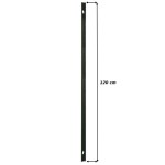 VARA PARA CREMONA AÇO 120CM ANTIQUE
