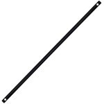 VARA PARA CREMONA AÇO 120CM PRETO