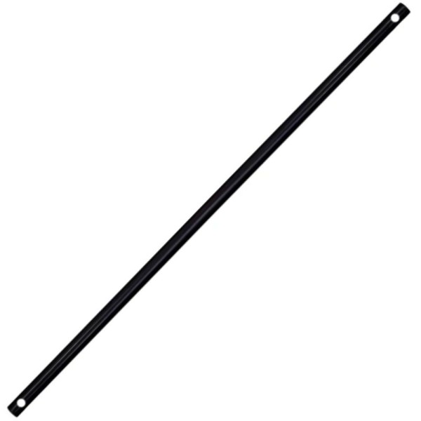 VARA PARA CREMONA AÇO 120CM PRETO